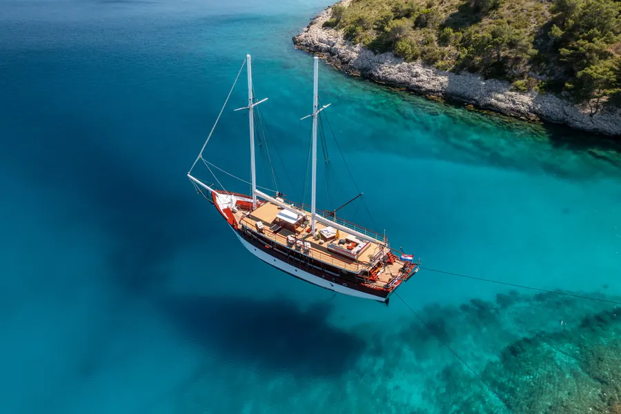 Gulet ROMANCA boat photography Croatia