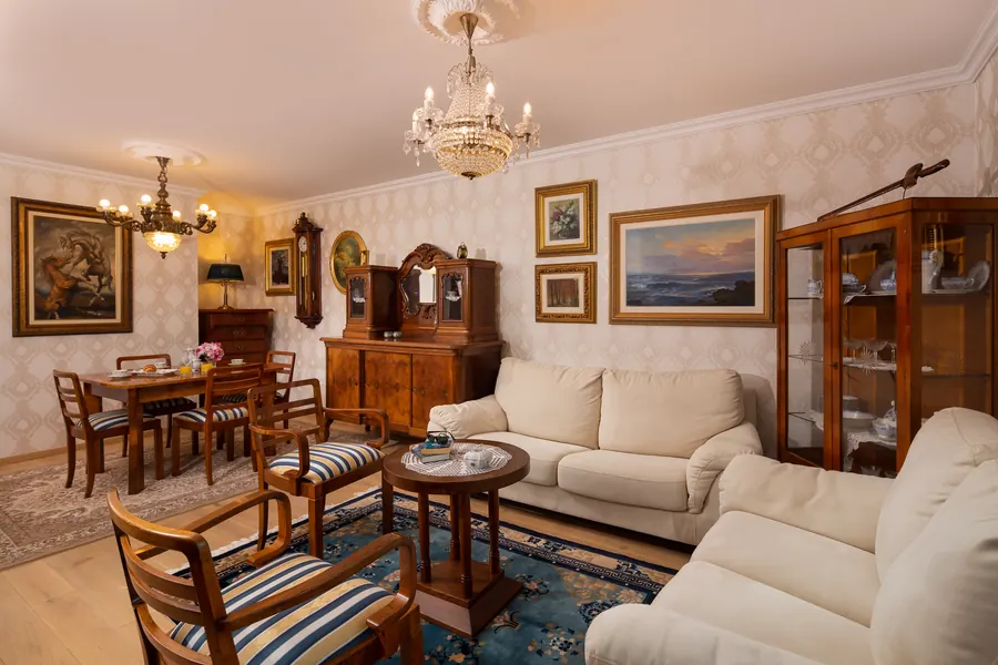Villa Galic Trpanj bedroom interior photography Croatia