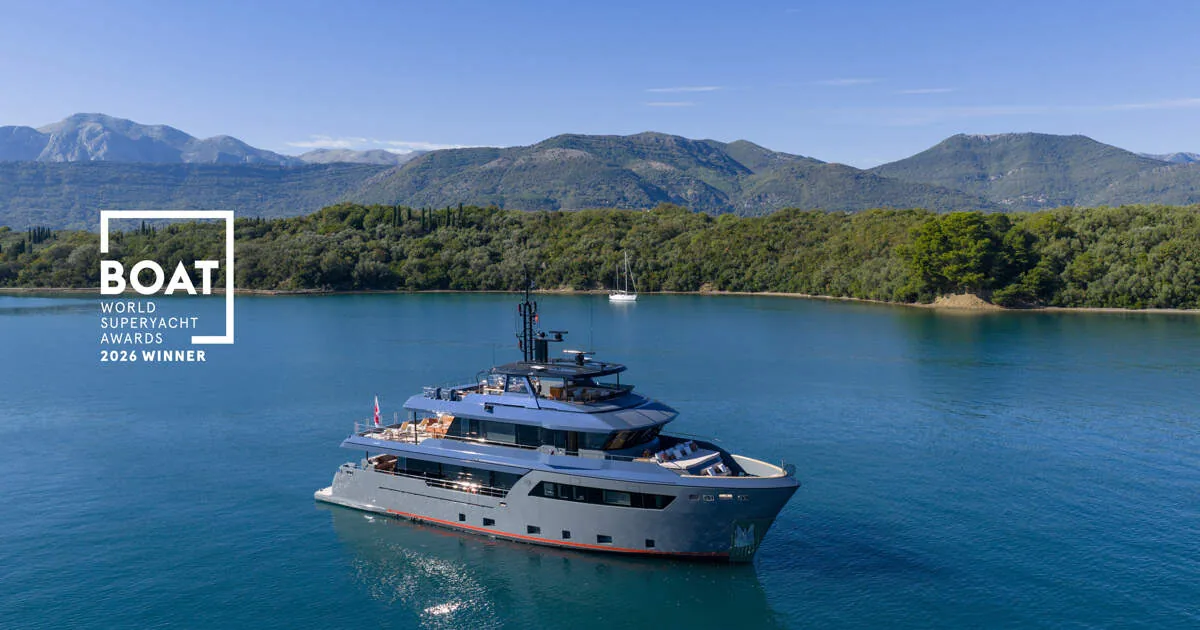 HAZE II at the 2026 World Superyacht Awards in Venice